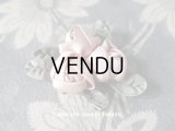 アンティーク ロココ調  淡いピンク色 薔薇のモチーフ 