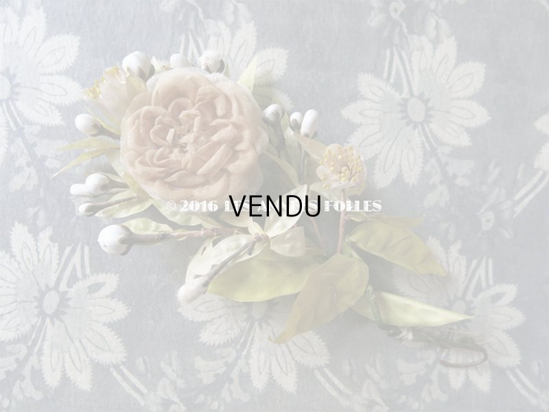 画像9: 19世紀 ナポレオン3世時代 アンティーク ウェディング ヘッドリース&ブーケ 結婚式 ティアラ