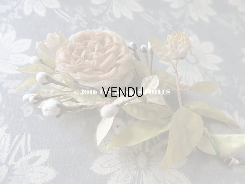 画像10: 19世紀 ナポレオン3世時代 アンティーク ウェディング ヘッドリース&ブーケ 結婚式 ティアラ