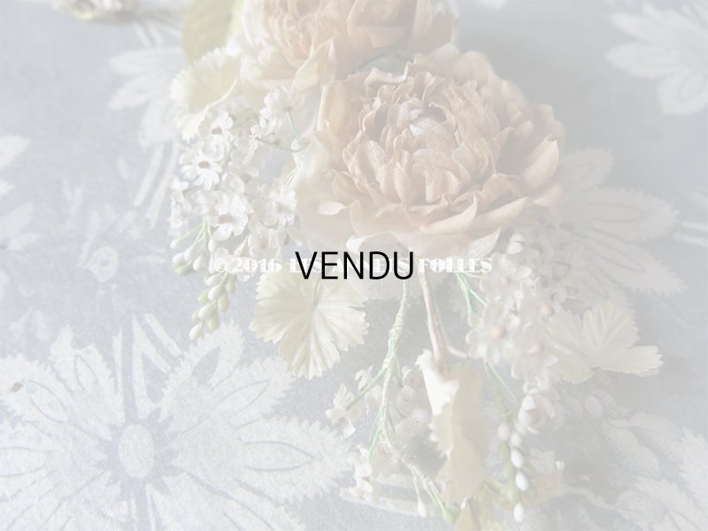 画像4: 19世紀 ナポレオン3世時代 アンティーク ウェディング ヘッドリース&ブーケ 結婚式 ティアラ