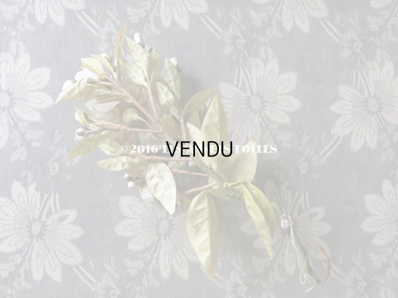 画像11: 19世紀 ナポレオン3世時代 アンティーク ウェディング ヘッドリース&ブーケ 結婚式 ティアラ