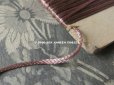 画像4: 1920年代 アンティーク  刺繍用 紐  糸　スモーキーパープル 約70m (4)