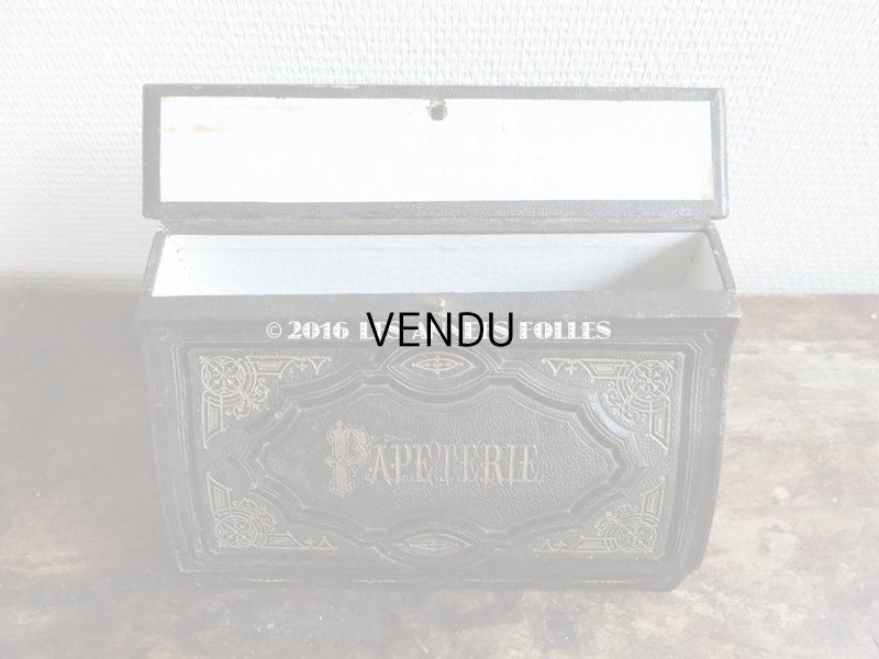 画像6: 19世紀 アンティーク ナポレオン3世 レターボックス PATETERIE