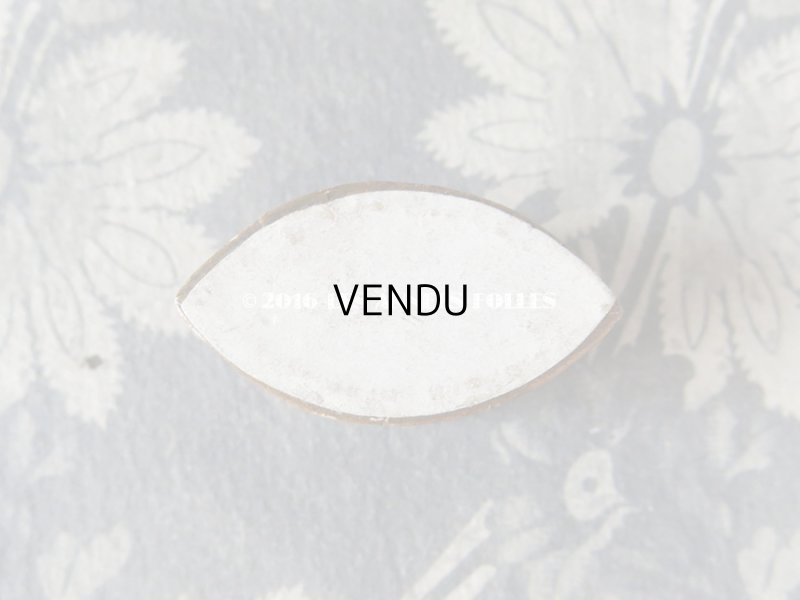 画像3: アンティーク とても小さなジュエリーボックス ボルドー色