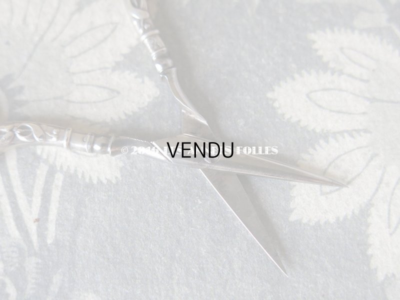 画像8: 19世紀 アンティーク シルバー製 ヤドリギ 裁縫道具セット 