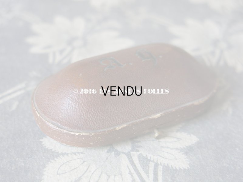 画像4: 19世紀 アンティーク ジュエリーボックス モノグラム【 A.G 】