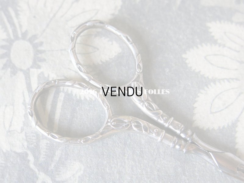 画像5: 19世紀 アンティーク シルバー製 ヤドリギ 裁縫道具セット 