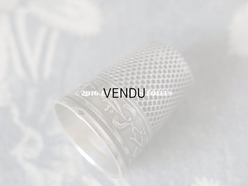 画像11: 19世紀 アンティーク シルバー製 ヤドリギ 裁縫道具セット 