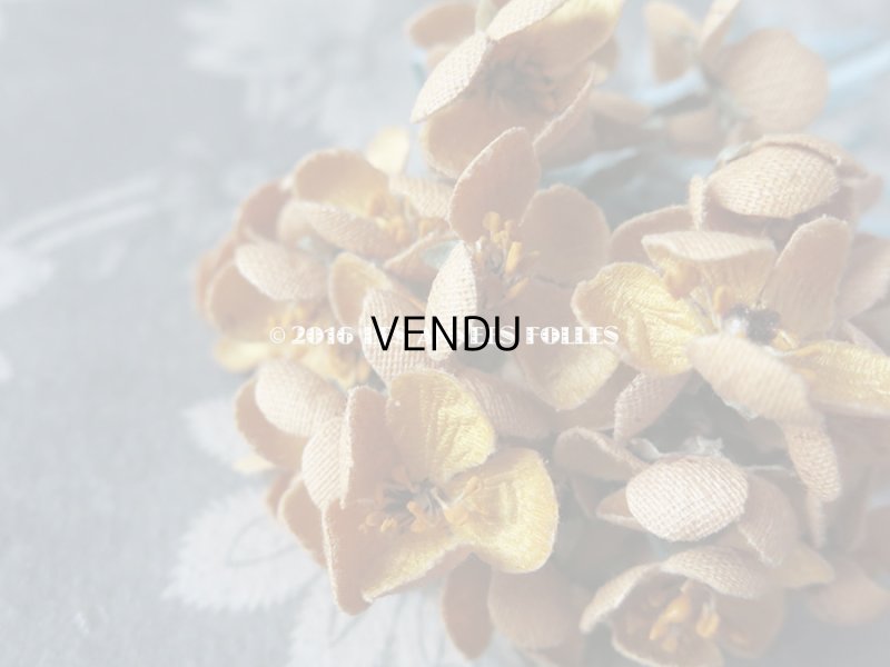 画像6: ★2016クリスマスセール対象外★ 1900年代 アンティーク 山吹の花のコサージュ