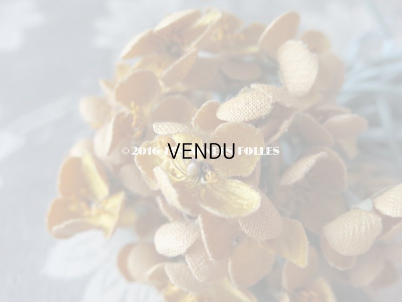 画像5: ★2016クリスマスセール対象外★ 1900年代 アンティーク 山吹の花のコサージュ