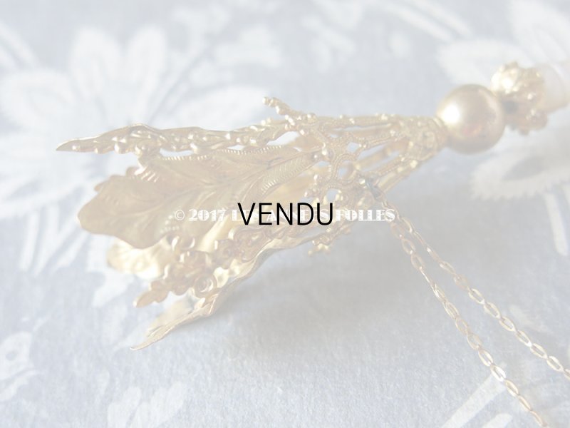 画像8: 19世紀 アンティーク 舞踏会のブーケ入れ POMPONNE