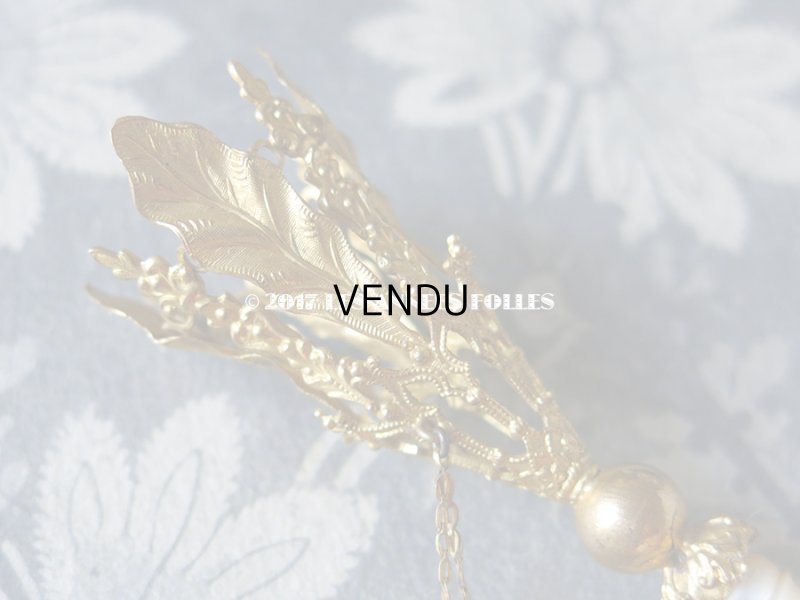 画像9: 19世紀 アンティーク 舞踏会のブーケ入れ POMPONNE