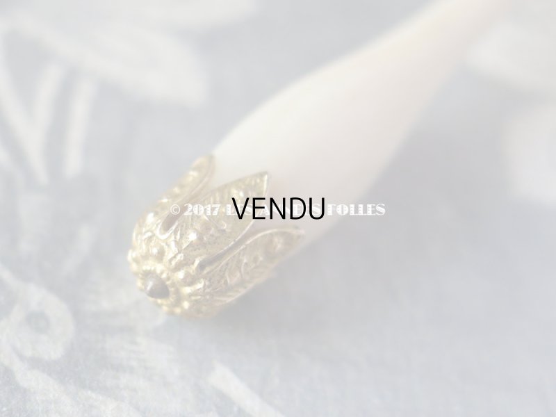 画像12: 19世紀 アンティーク 舞踏会のブーケ入れ POMPONNE