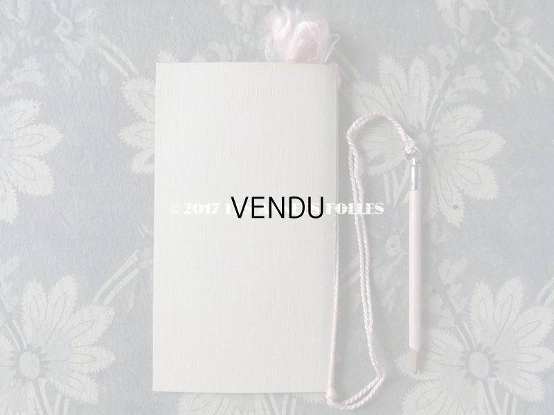 画像3: 1911年 アンティーク 舞踏会の手帳 ペンシル付 CARNET DE BAL カルネ・ド・バル