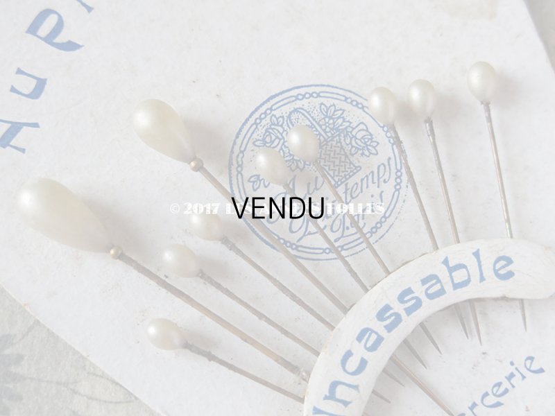 画像4: 1910年代 アンティーク パールのエパングル - AU PRINTEMPS -