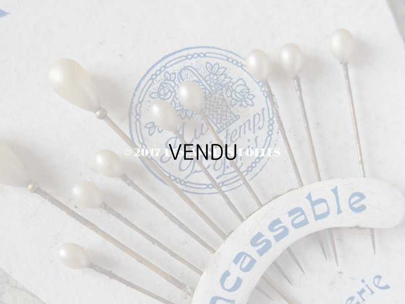 画像3: 1910年代 アンティーク パールのエパングル - AU PRINTEMPS -