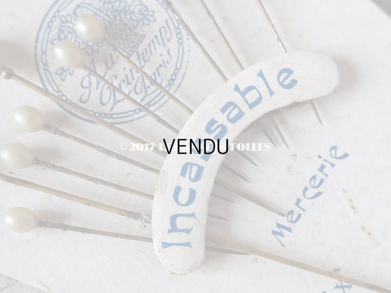 画像5: 1910年代 アンティーク パールのエパングル - AU PRINTEMPS -