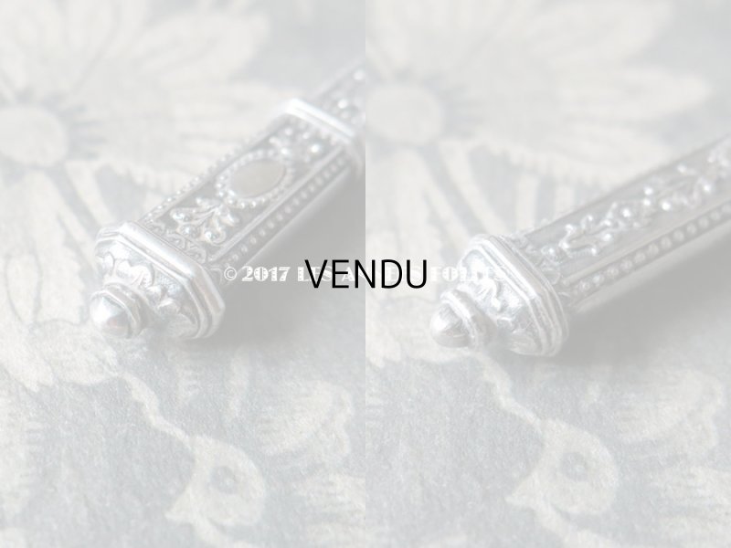 画像5: 19世紀 アンティーク シルバー製 ニードルケース  裁縫道具