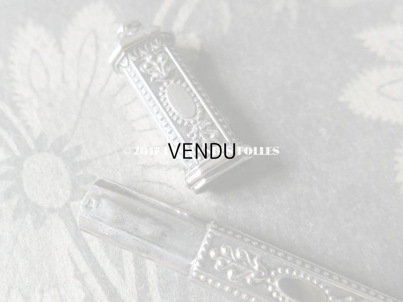 画像6: 19世紀 アンティーク シルバー製 ニードルケース  裁縫道具