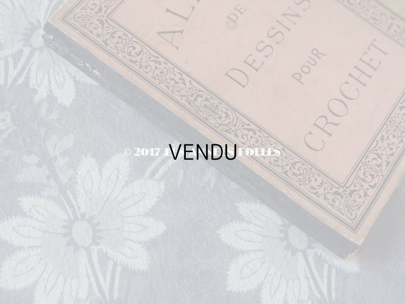 画像3: 19世紀末 アンティーク プランタン クロシェレース 図案帳 ALBUM DE DESSINS POUR CROCHET - GRANDS MAGASINS DU PRINTEMPS PARIS -