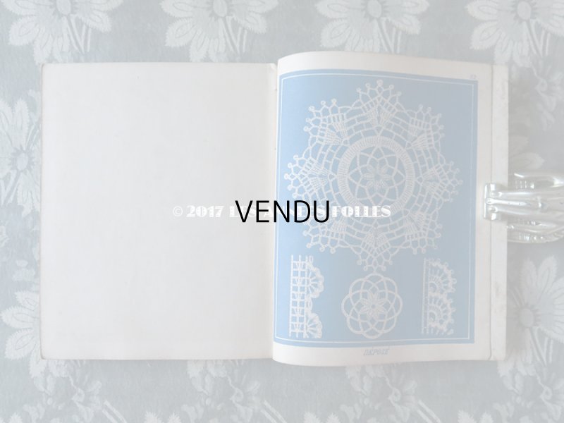 画像8: 19世紀末 アンティーク プランタン クロシェレース 図案帳 ALBUM DE DESSINS POUR CROCHET - GRANDS MAGASINS DU PRINTEMPS PARIS -