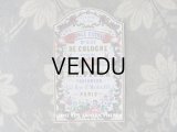 19世紀 アンティーク パフュームラベル A LA REINE DES FLEURS DOUBLE EXTRAIT D'EAU COLOGNE　-　L.T.PIVER　-