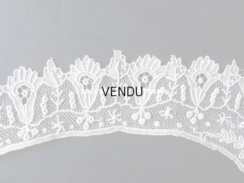 画像6: 19世紀末 アンティーク ポワンドガーズ  少女の付け襟 ニードルレース  『ポワン・ド・ガーズ』　