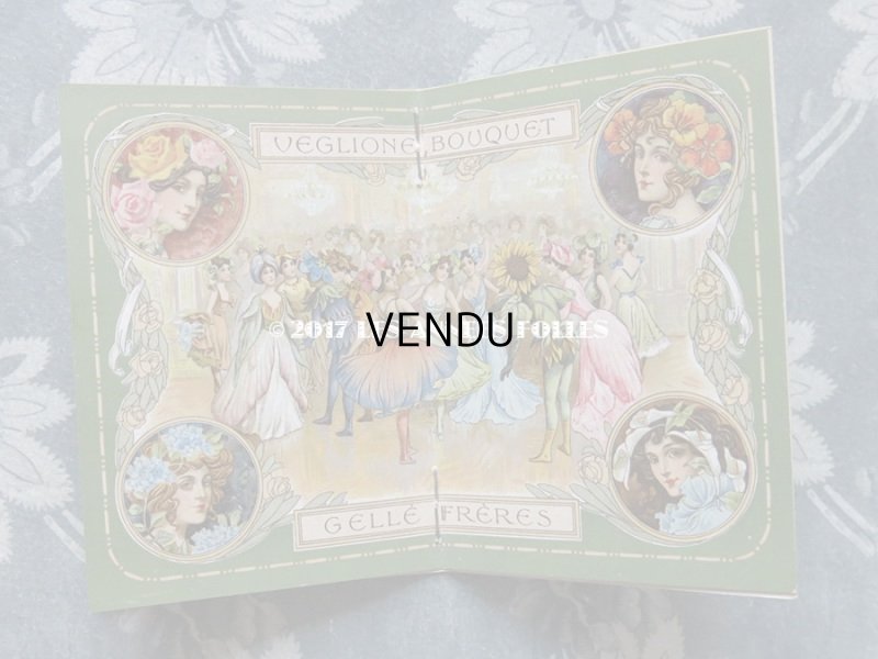 画像5: 1905年 アンティーク カレンダー手帳  - GELLE FRERES -