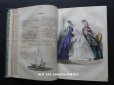 画像1: 1864年 アンティーク 本 版画付き モード新聞 JOURNAL DES DEMOISELLES (1)