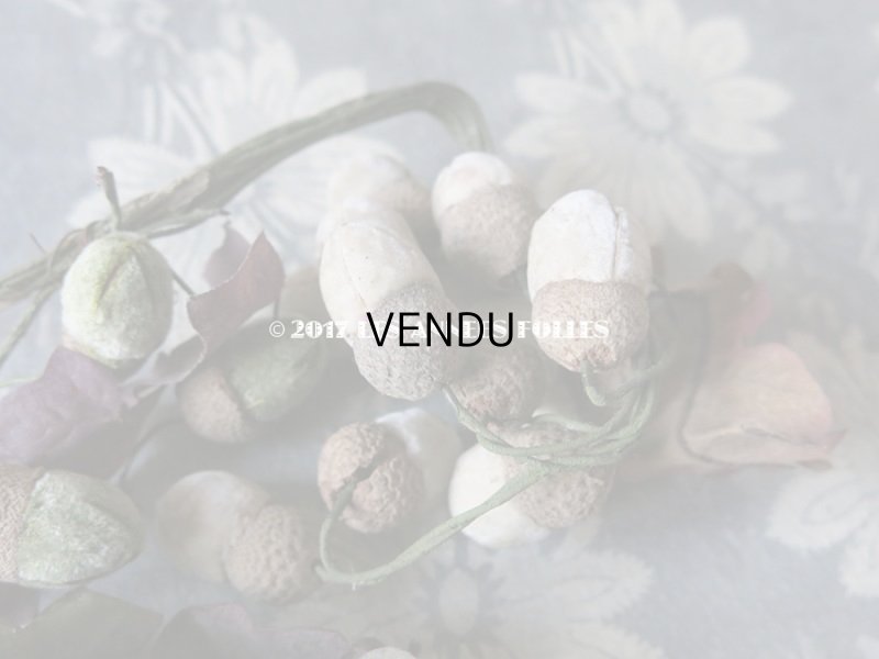 画像4: 19世紀末 アンティーク どんぐりのコサージュ