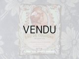 アンティーク パフュームラベル EAU DE COLOGNE DIONYS - J.MABBOUX & P.GIRARD PARIS -