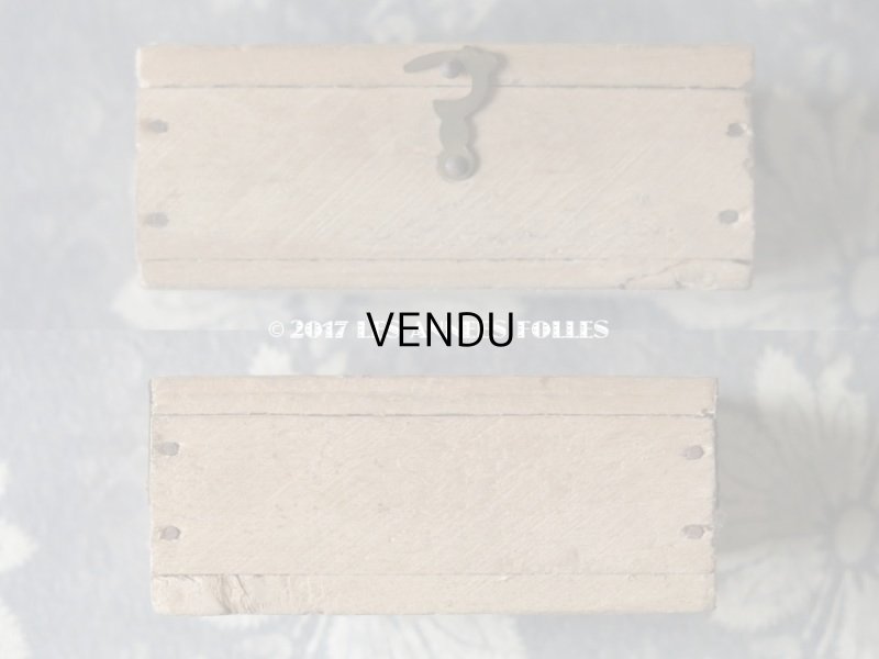 画像5: 未使用 アンティーク ジュエリーの郵送用 木箱