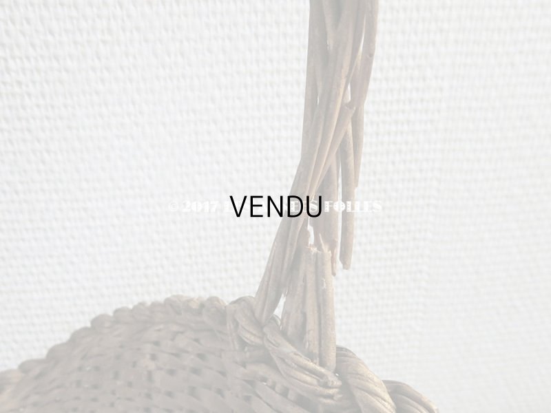 画像9: 19世紀末 アンティーク 花かご パニエ フラワーバスケット