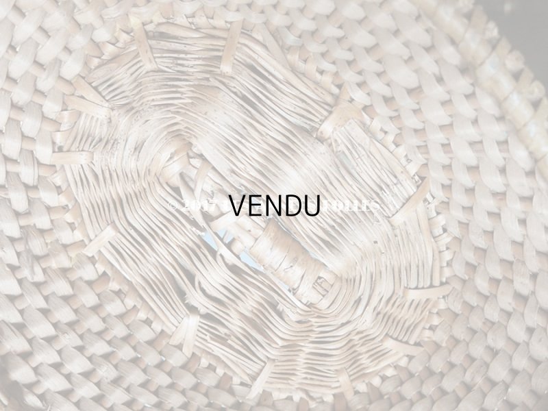 画像13: 19世紀末 アンティーク 花かご パニエ フラワーバスケット