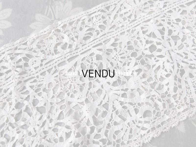 画像3: 17世紀 アンティーク  レース 1.2m
