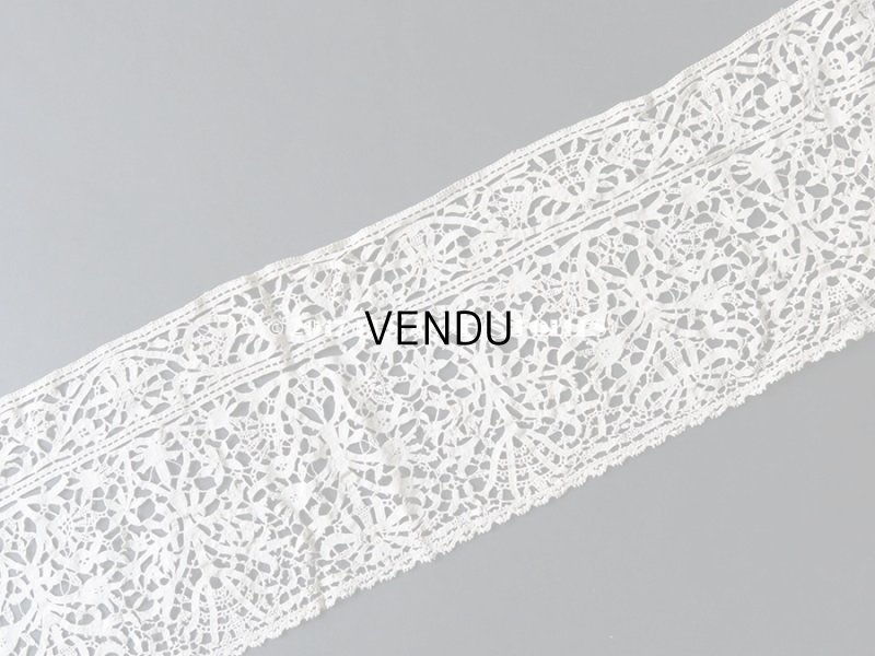 画像7: 17世紀 アンティーク  レース 1.2m