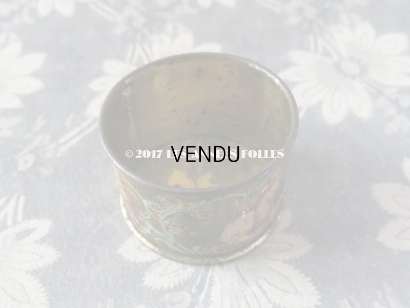 画像7: 19世紀末 アンティーク  天使のナプキンリング メタル製 ルーブル百貨店 - AU LOUVRE PARIS -