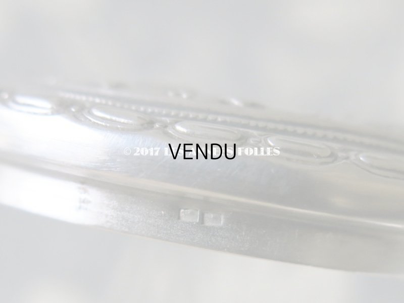 画像6: 1900年代 アンティーク シルバー製 パウダーケース モノグラム