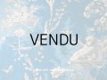 19世紀末 アンティーク ファブリック 天使  1×0.35m