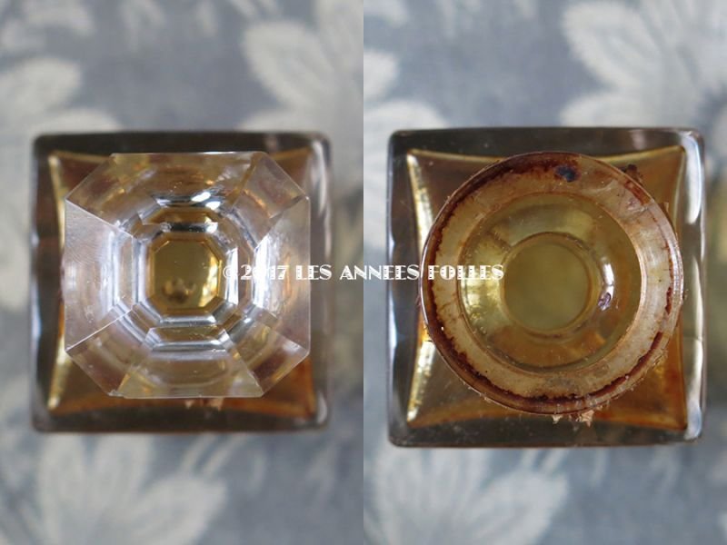 画像12: 1904年 アンティーク パフュームボトル バカラ社 クリスタル製 マリーアントワネット MES DELICES - HOUBIGANT PARIS -