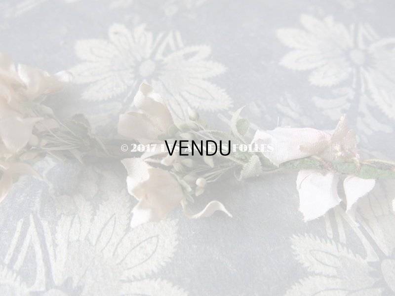 画像15: 19世紀 アンティーク ナポレオン3世時代 草花のヘッドリース　ウェディング 　結婚式 ティアラ