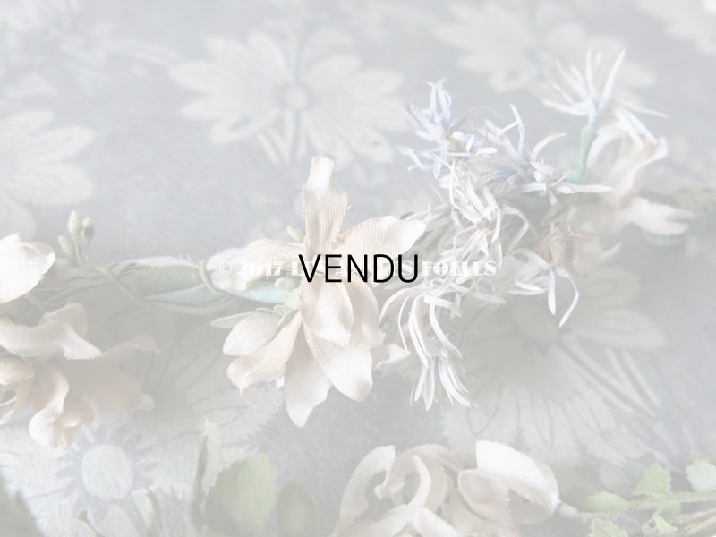 画像12: 19世紀 アンティーク ナポレオン3世時代 草花のヘッドリース　ウェディング 　結婚式 ティアラ