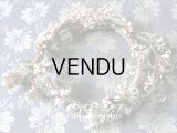 19世紀 アンティーク ナポレオン3世時代 草花のヘッドリース　ウェディング 　結婚式 ティアラ