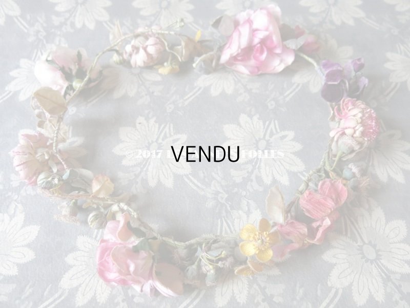 画像3: アンティーク 草花のヘッドリース ウェディング 結婚式 ティアラ