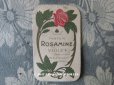 画像1: 1922年 アンティーク パフュームカード  PARFUM ROSAMINE - VIOLET PARIS - (1)