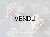 1930年代 アンティーク ペップ　パール加工 コサージュ用 花芯 