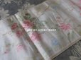 画像4: 19世紀 アンティーク シルク製  ぼかし織り 花模様 幅広リボン 1.75m