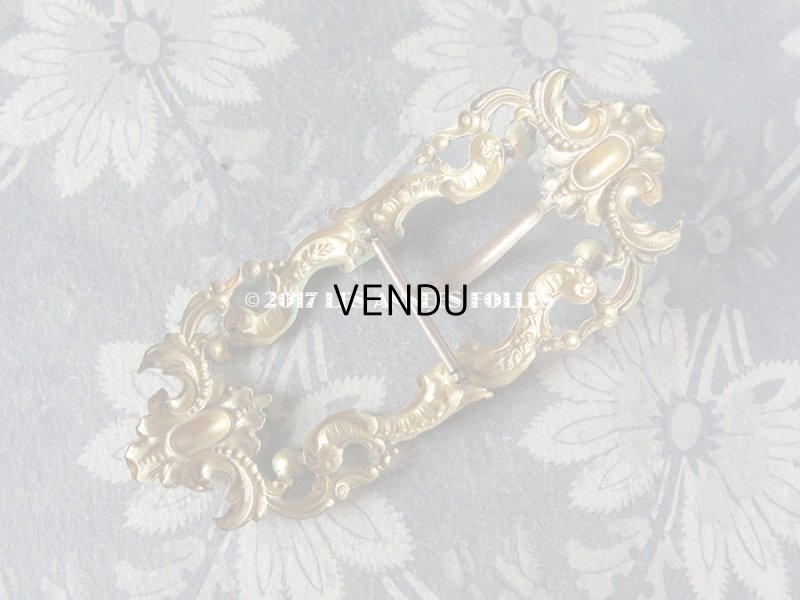 画像4: 1900年代 アンティーク ベルト用 バックル