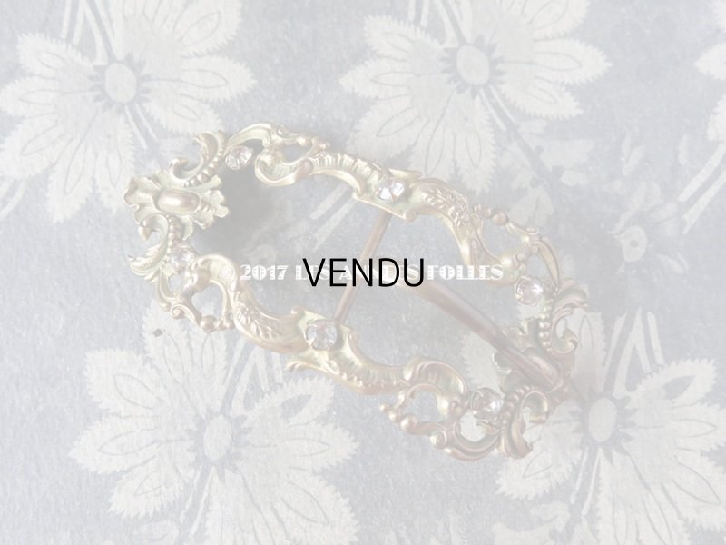 画像3: 1900年代 アンティーク ベルト用 バックル