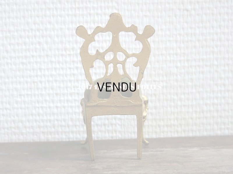 画像4: アンティーク アンティーク 懐中時計用 椅子型 ジュエリースタンド 懐中時計スタンド